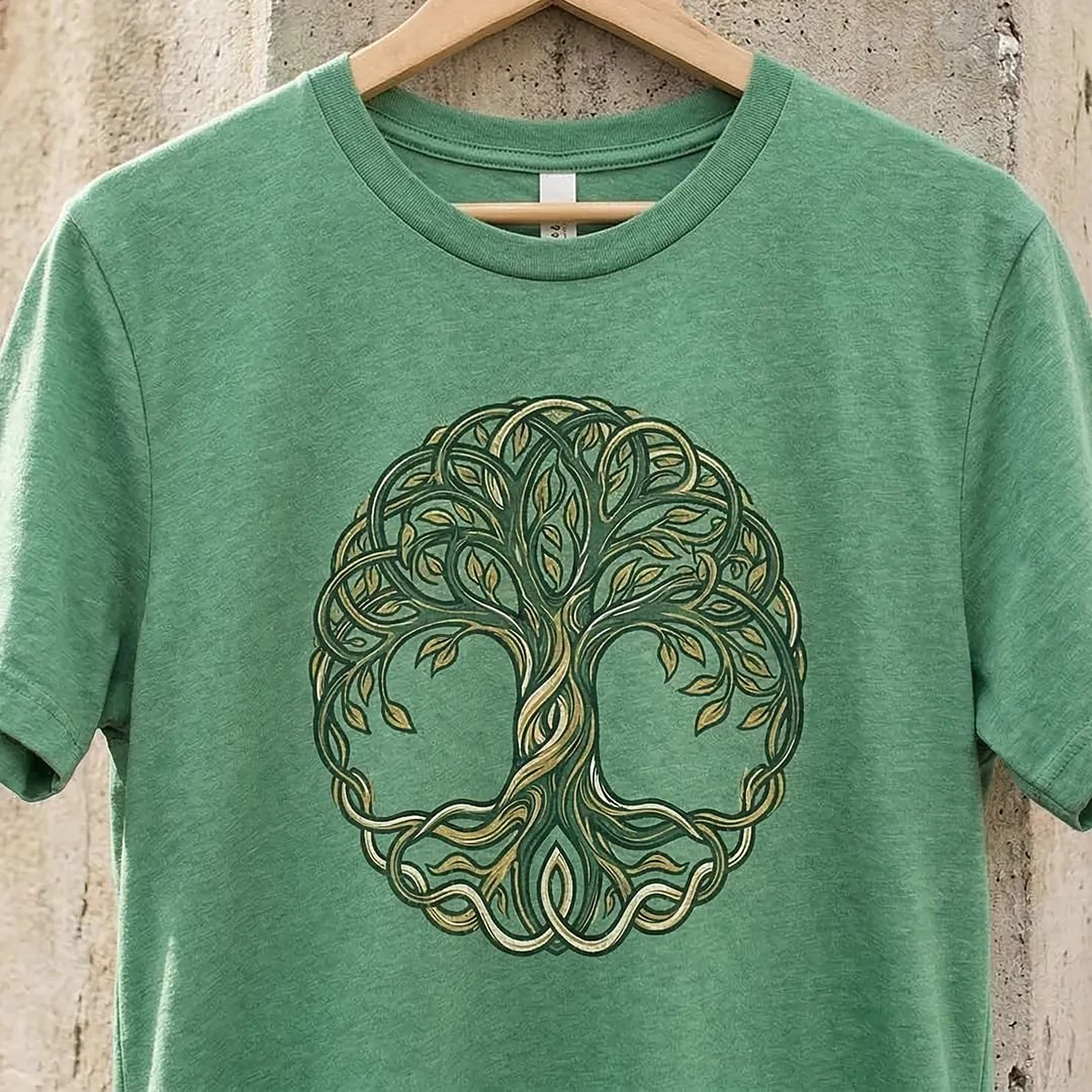 Celtic tree tee