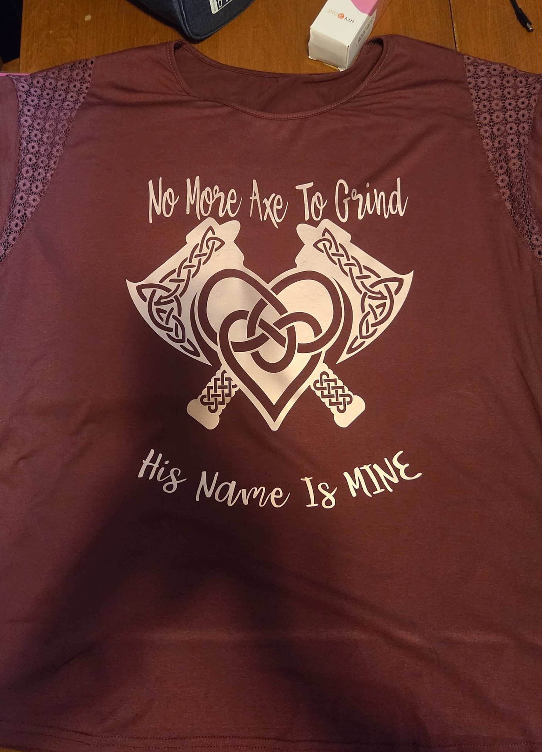No more axe tee